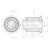 Сайлентблок переднего нижнего рычага UNIO RMP-20571 AA7 L0A0 1441318170
