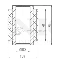 Сайлентблок передний переднего нижнего рычага UNIO IQ61Y L 1441318305 RMP-20355