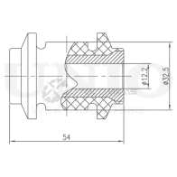 Сайлентблок передний переднего нижнего рычага UNIO RMP-20027 1441318311 U5 LZBQC