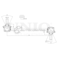 Стойка стабилизатора задняя UNIO 1441318361 SSP-50099 YU 3PF3Y