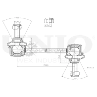 Стойка стабилизатора задняя UNIO SSP-50143 LH3 R278 1441318363 - Изображение 4