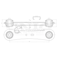 Стойка стабилизатора задняя UNIO SSP-50230 0 H3S9S 1441318371 - Изображение 4