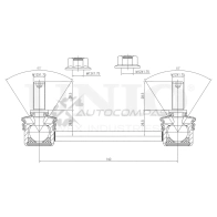 Стойка стабилизатора задняя UNIO SSP-50177 1441318386 Q2 C2BF - Изображение 4