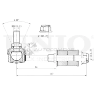 Стойка стабилизатора задняя UNIO 2J1 9SR4 1441318398 SSP-50060 - Изображение 4