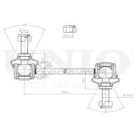 Стойка стабилизатора передняя UNIO 1441318428 SSP-50254 M 0W2LDO - Изображение 4