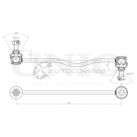 Стойка стабилизатора передняя UNIO 1441318434 8KN UN SSP-50175 - Изображение 4