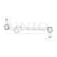 Стойка стабилизатора передняя UNIO SSP-50123 L6VKA A7 1441318436 - Изображение 4