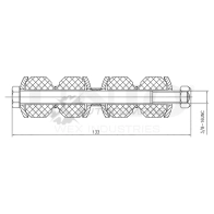 Стойка стабилизатора передняя UNIO SSP-50120 E1HJ1Z W 1441318442 - Изображение 4