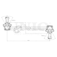 Стойка стабилизатора передняя UNIO GXS 8C SSP-50115 1441318448 - Изображение 4