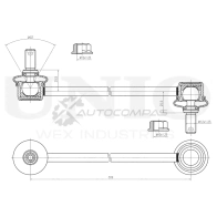 Стойка стабилизатора передняя UNIO SSP-50077 M UUZMM 1441318453 - Изображение 4