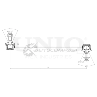 Стойка стабилизатора передняя UNIO N 94W3 SSP-50065 1441318458 - Изображение 4