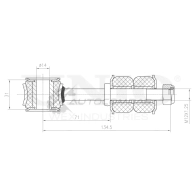 Стойка стабилизатора передняя UNIO 1441318476 U AZBXYD SSP-50124 - Изображение 4