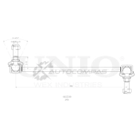 Стойка стабилизатора передняя UNIO 2YH5 VBS SSP-50154 1441318477 - Изображение 4