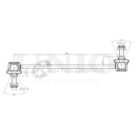 Стойка стабилизатора передняя UNIO 1441318487 GYR6S 3 SSP-50042 - Изображение 4