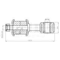 Стойка стабилизатора передняя UNIO 1441318493 SSP-50017 KIIQW S - Изображение 4
