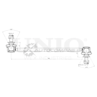 Стойка стабилизатора передняя UNIO XM QG72H 1441318495 SSP-50038 - Изображение 4