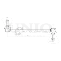 Стойка стабилизатора передняя UNIO MJ WEG SSP-50256 1441318505 - Изображение 4
