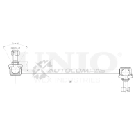 Стойка стабилизатора передняя UNIO Y7 KF4 SSP-50022 1441318510 - Изображение 4