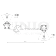 Стойка стабилизатора передняя UNIO 1441318516 SSP-50260 8 VXK7R - Изображение 4