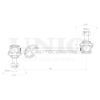 Стойка стабилизатора передняя UNIO 1441318524 JX9FK 4 SSP-50126
