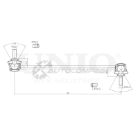 Стойка стабилизатора передняя UNIO P H7DC SSP-50292 1441318531 - Изображение 4
