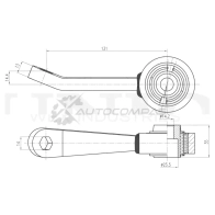 Стойка стабилизатора передняя правая UNIO SSP-50195 PP7J09 D 1441318602 - Изображение 4