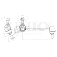 Стойка стабилизатора передняя правая UNIO SSP-50104 1441318640 5YED 8C