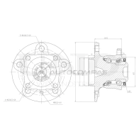 Ступица задняя (с ABS) UNIO V LASA 1441318737 HUB-20241