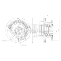 Ступица задняя (с ABS) UNIO HUB-20158 1441318796 G 4USV