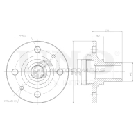 Ступица передняя (без ABS) UNIO 1441318850 KMF9Y CO HUB-20238