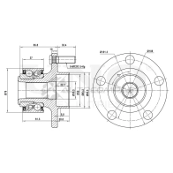 Ступица передняя (с ABS) UNIO T 4S31RU HUB-20001 1441318872