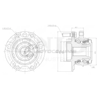 Ступица передняя (с ABS) UNIO HUB-20041 1441318928 GF39 KQE