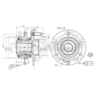 Ступица передняя (с ABS) UNIO KBS M4 HUB-20157 1441318935