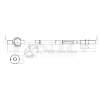 Тяга рулевая UNIO XX 2LDJ SSP-30054 1441319065