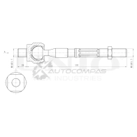 Тяга рулевая UNIO K 6G815Y SSP-30071 1441319079 - Изображение 4