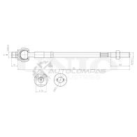 Тяга рулевая UNIO 1441319090 ZAX CH07 SSP-30013 - Изображение 4