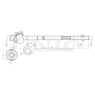 Тяга рулевая UNIO SSP-30041 2NAN AJ 1441319113