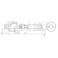 Тяга рулевая UNIO 1441319133 84TV OY SSP-30059 - Изображение 4