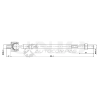 Тяга рулевая UNIO 8 1C2CP 1441319136 SSP-30050