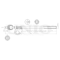 Тяга рулевая UNIO SSP-30033 92L QD 1441319141