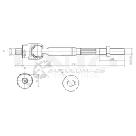 Тяга рулевая UNIO SSP-30004 RP D2NL 1441319147