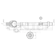 Тяга рулевая UNIO 3CDKUH X 1441319150 SSP-30027