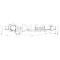Тяга рулевая UNIO SSP-30090 1441319153 6CL JLF - Изображение 4