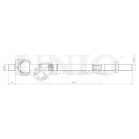 Тяга рулевая UNIO 1441319154 YJ6 0IU5 SSP-30024 - Изображение 4