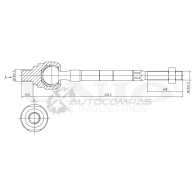 Тяга рулевая UNIO 1441319157 R 3XK3 SSP-30044