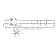 Тяга рулевая UNIO SSP-30068 C21 WQST 1441319158