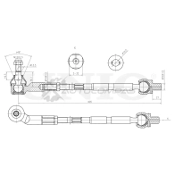 Тяга рулевая левая UNIO SSP-30099 1441319167 KL DN7 - Изображение 2