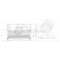 Фильтр масляный (eco) UNIO 1441319530 FLT-20079 OKC YUU