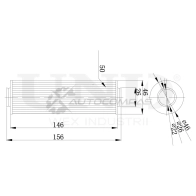 Фильтр масляный (eco) UNIO 1441319542 Z FSRPD FLT-20116