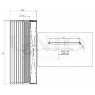 Фильтр масляный (eco) UNIO 4 5528 FLT-20077 1441319553